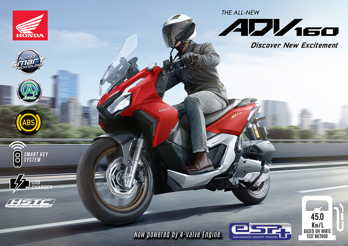 New Model Available: Honda ADV 160cc 2023