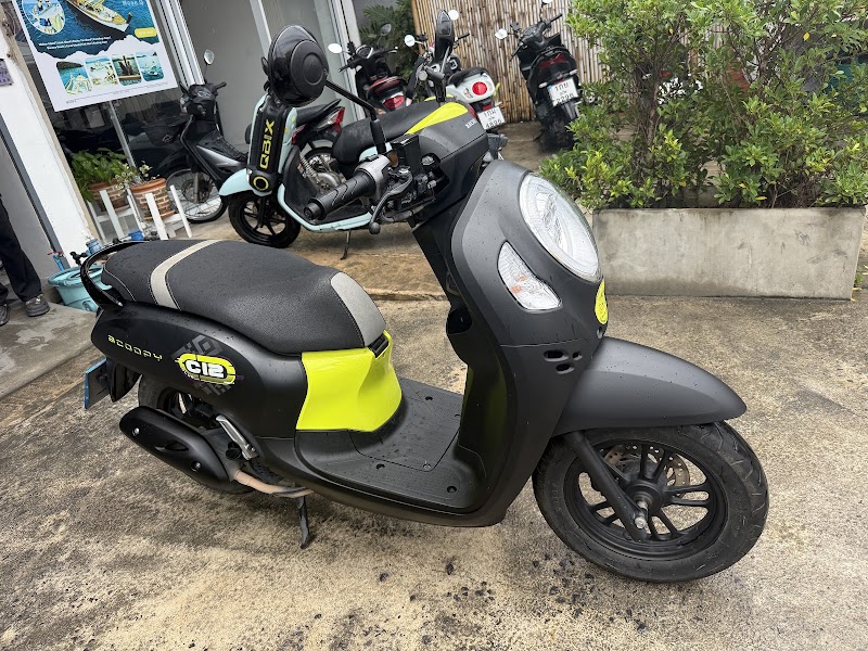 Motorbike rental in Phuket — customer photo