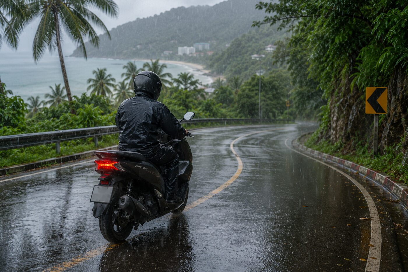 Motorcycle Riding on Phuket's Slippery Roads: A Complete Survival Guide