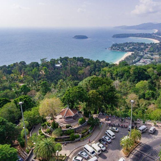 Perfect circular routes through Kata, Karon, and Bang Tao on a rented motorbike.